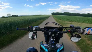 Wheelie lernen - Motovlog - Husqvarna FE501