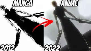 Ichigo's True Zanpakuto | Manga Vs Anime Comparison | Bleach : Thousand Year Blood War