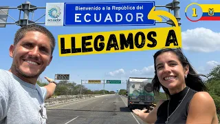 PRIMERAS 24HS en un nuevo país 👉 Llegamos a Ecuador [Frontera Tumbes - Huaquillas] 🌎 Ep.1