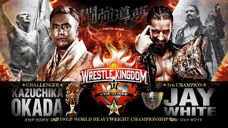 Kazuchika Okada vs Jay White LIVE, English, ONLY on NJPW World!