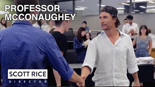 Thank You, Professor McConaughey