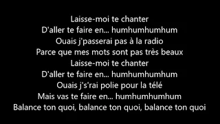 Angèle -  balance ton quoi (LYRICS)