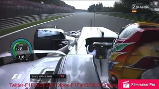 F1 2017 onboard Hamilton Spa