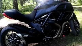Покатушки на Ducati Diavel carbon(полная версия)