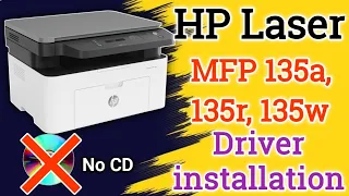HP Laser MFP 135a, 135r, 135w, 135ag, 135wg printar Driver free Download setup and install 2022.