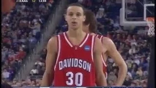 Stephen Curry Full Highlights 2008 NCAA Rigional SF vs Wisconsin - 33 Pts