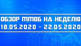 Обзор ММВБ на неделю 18.05.2020 - 22.05.2020 + Нефть + Газ + Доллар + Европа + США + Китай + Водород