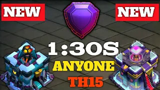 LEARN HOW TO 3 STAR TH13 VS TH15 | LEGEND LEAGUE 3 STAR | CLASH OF CLANS