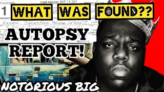 AUTOPSY REPORT of NOTORIOUS BIG | SURPRISING INJURIES | WHAT WAS FOUND?!