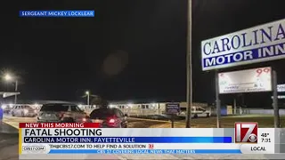 1 dead in late-night shooting at Fayetteville motel, suspect unknown, deputies say