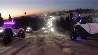 UTV takeover Friday night ride