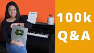 100k Q&A - Questions you asked a YouTube Pianist