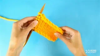 Knitting in Under a Minute - SLIP-STITCH SELVEDGES