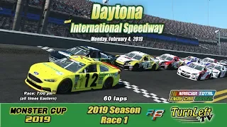 NASCAR Total Monster Cup race at Daytona (020419)