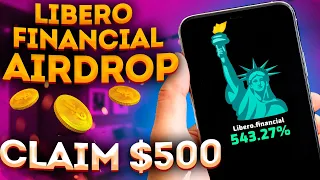 Libero ( LEGIT TOKEN USD ) Airdrop 500$ Libero Financial TRADE