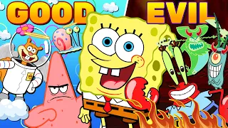 Every SpongeBob Squarepants Character: Good to Evil 🧽