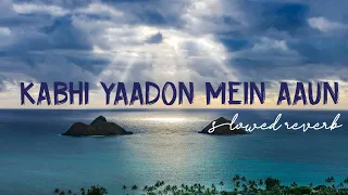 Kabhi Yaadon Mein Aau ( Slowed Reverb ) - Abhijeet Bhattacharya
