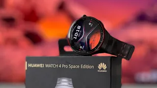 HUAWEI Watch 4 Pro Space Edition hands-on; Compatibilitate Android și iOS într-un design cosmic