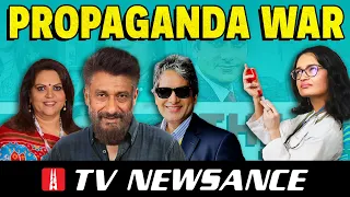 Vivek Agnihotri’s The Vaccine War promotions aka fact-free primetime TV interviews | TV Newsance 228