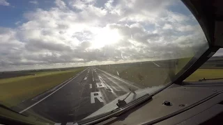 Approach and Landing runway 18R Schiphol Amsterdam airport (AMS EHAM)
