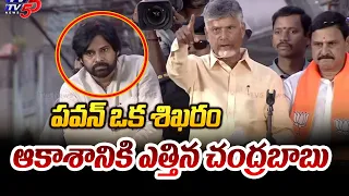 Chandrababu Naidu Powerful Words On Janasena Chief Pawan Kalyan | @Tanuku | TV5 News