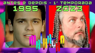 MALHAÇÃO 1995 || Como está o elenco da 1ª temporada? || Antes e depois 1995 - 2023