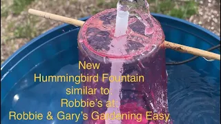 Hummingbird Fountain similar to Robbies