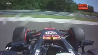 F1 Hungary|Ricciardo vs Verstappen|2017