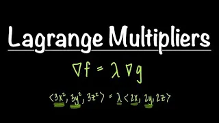Example Using Lagrange Multipliers | Finding Extreme Values of a Function | Math with Professor V