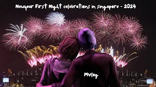 New Year's Eve Fireworks Spectacle at Marina Bay Sands Singapore 2024 | In the Future with a Bang!