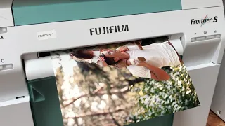 FUJIFILM DX100 Frontier-S Inkjet Printer 01 Long Photo Printing. Full color 😁