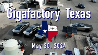 "Organized Chaos"  Tesla Gigafactory Texas  5/30/2024  9:05AM