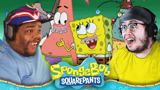 SpongeBob Season 7 Episode 14, 15 & 16 GROUP REACTION