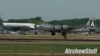 B-29 Superfortress "Fifi" Departure - EAA AirVenture Oshkosh 2015