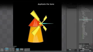 Spine propeller in 3d perspective #2danimation #spine #spine2d