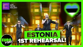 🇪🇪 ESTONIA EUROVISION 2024: 1ST REHEARSAL (REACTION) // 5MIINUST, PUULUUP '(nendest)...'