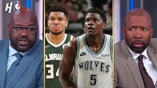 Inside the NBA reacts to Timberwolves vs Bucks Highlights