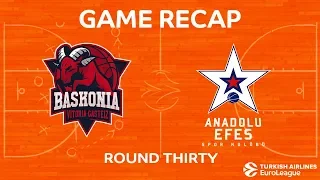 Highlights: Baskonia Vitoria Gasteiz - Anadolu Efes Istanbul