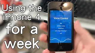 Using the iPhone 4 for a Week | Not awful, but never again.