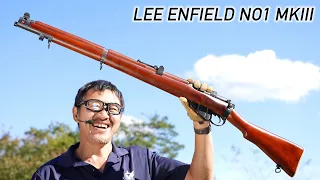 Lee Enfield No. 1 Mk III* S&T エアーコッキングライフル リアルウッド. エアガンレビュー