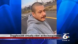 Doggface208 will be a part of the virtual parade for the Inauguration
