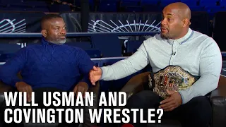 Will Kamaru Usman and Colby Covington Wrestle? | UFC 268 Weigh-in Show