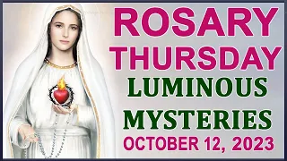 The Rosary Today I Thursday I October 12 2023 I The Holy Rosary I Luminous Mysteries