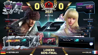 Sephiblack (Miguel) vs. Kalak (Lili/Kunimitsu) - TOC 2021 West Europe Masters: Losers Semi-Finals