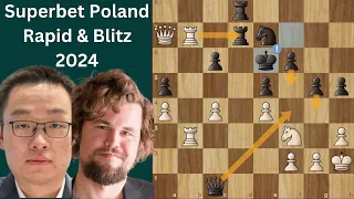 Magnus Demonstrates Dominance II Round 2 II GM Wei Yi vs GM Carlsen II Superbet Poland Rapid