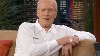 Paul Newman with Jay Leno 08-04-2005 part 1/2