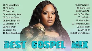 NO LONGER SLACES, FILL ME UP 🎶40 FAVORITE GOSPEL SONGS OF TASHA COBBS WHIT LYRICS | BEST GOSPEL MIX