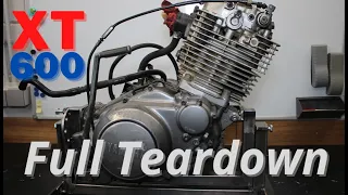 XT 600 Full engine teardown