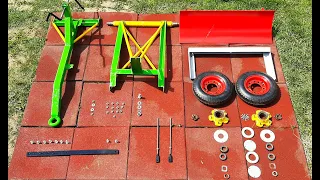 Mini grader construction kit for 50 parts!