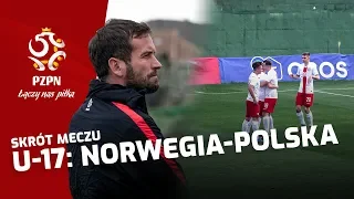 U-17: Skrót meczu NORWEGIA - POLSKA (2:2)